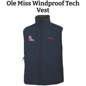 NWT ~ ⭐️REDUCED⭐️ Drake Ole Miss Windproof Tech Vest (size: Medium)